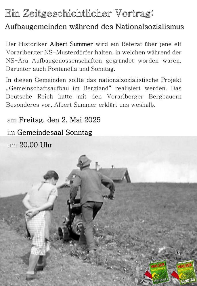 Ein Zeitgeschichtlicher vortrag